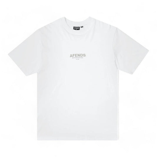 Afends Vinyl Retro Tee - White