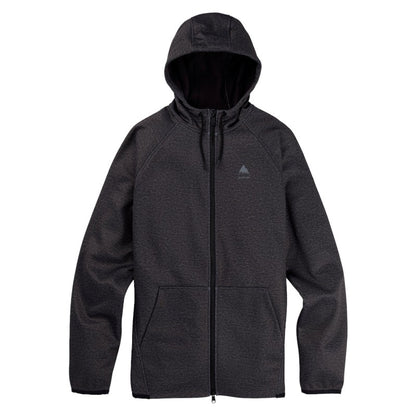 Burton Crown Weatherproof Full-Zip Fleece – True Black Heather