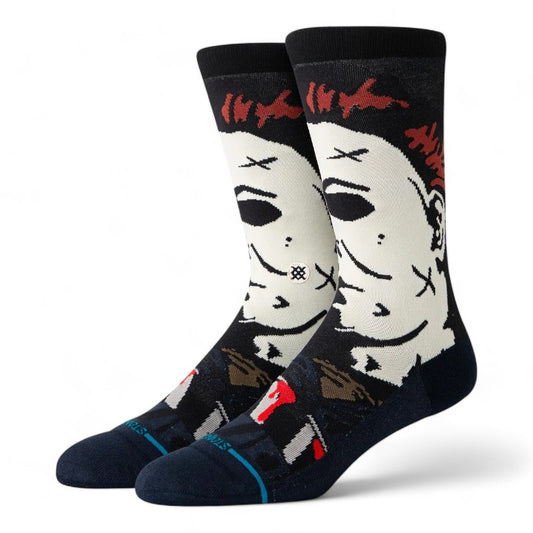 Stance Michael Myers Crew Socks - Navy