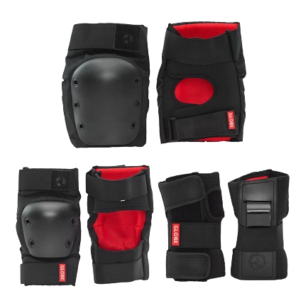 Globe Goodstock Youth Pad Set - Matte Black