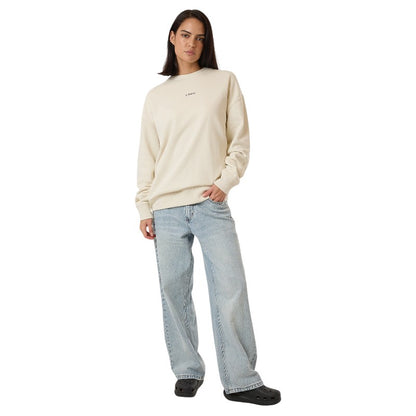 Thrills Minimal Slouch Crew - Heritage White