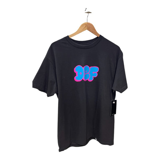 Def Throw Tee - Black