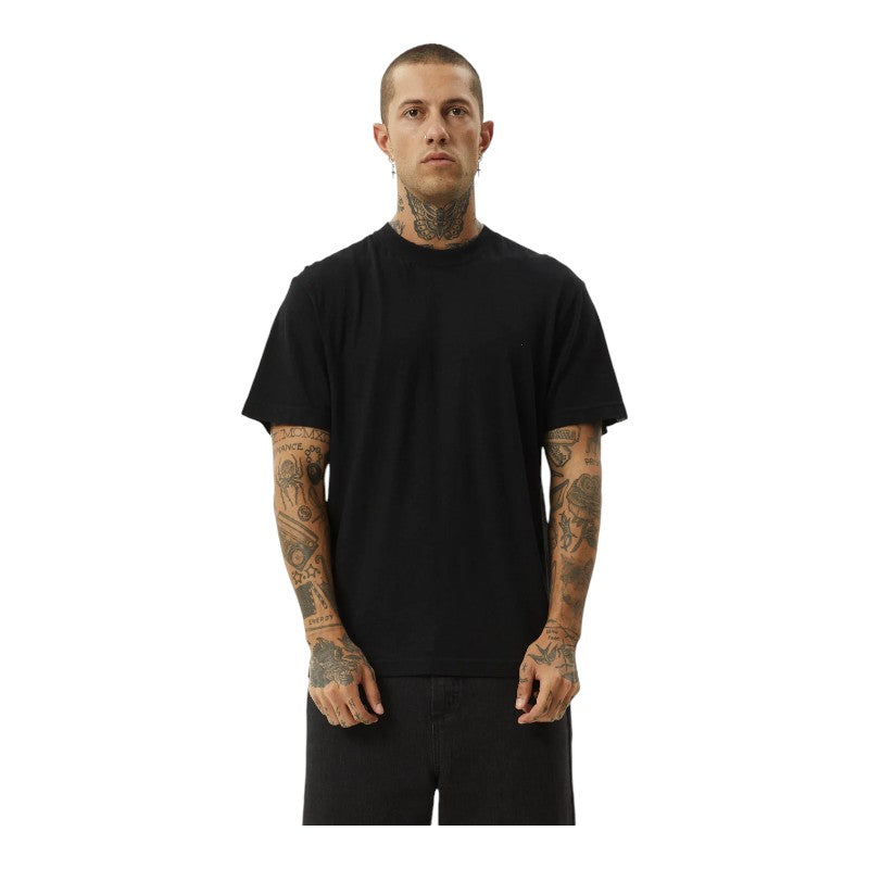 Afends Classic Hemp Retro Fit Tee - Black