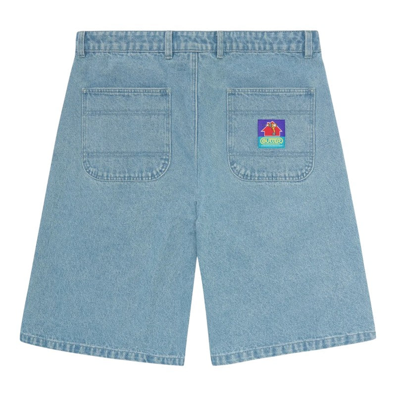 Butter Goods Work Shorts - Washed Indigo