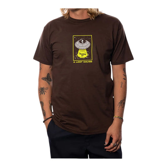 ALC Suck It Tee - Chocolate