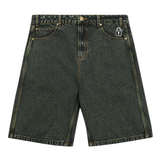 Butter Goods Lock Denim Shorts - Washed Ivy