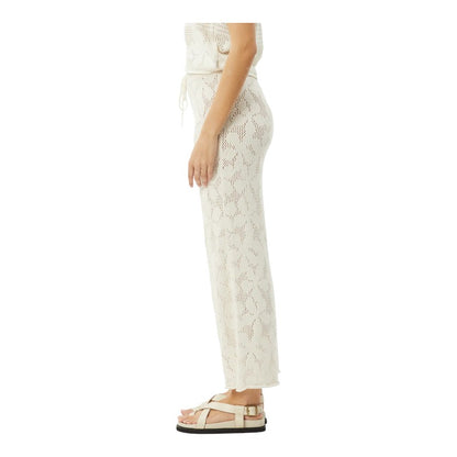 Afends Knit Saint Pants - White