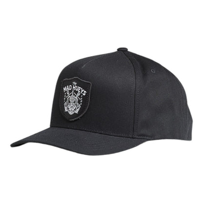 Mad Hueys Ahoy Fkrs Twill Snapback - Black