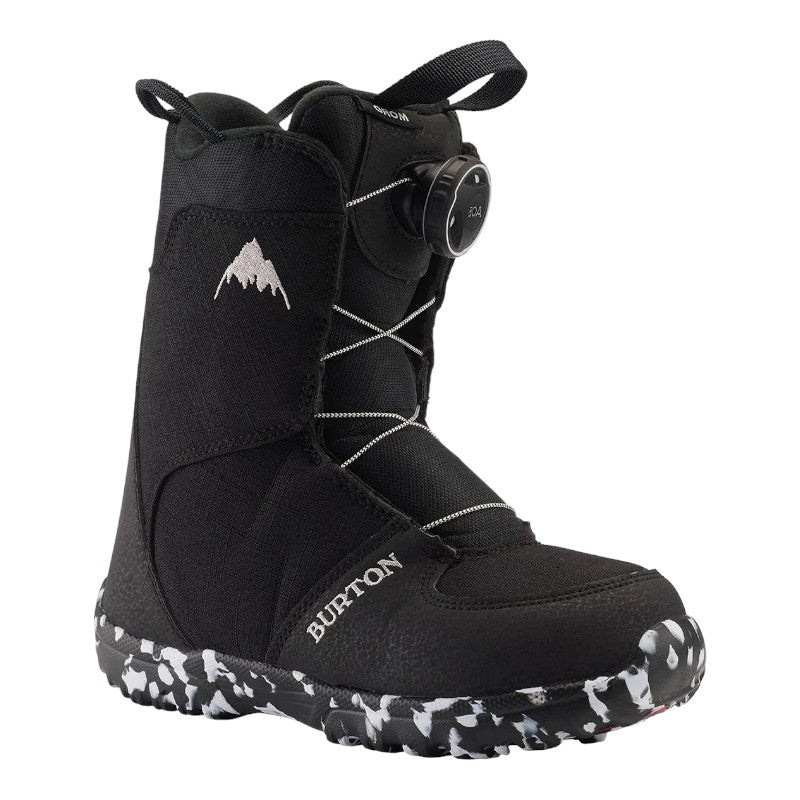 BURTON Kids Grom Boa Boots – Black