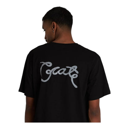 Crate Scripted Tee - Black/Reflective