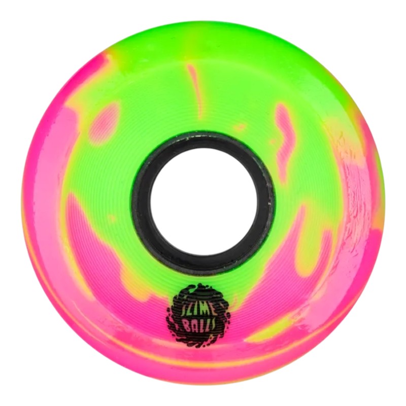 Slime Balls Jay Howell OG Slime Pink Green Swirl 78a Wheels - 60mm