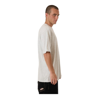 Thrills Union Oversize Pocket Tee - White Marle