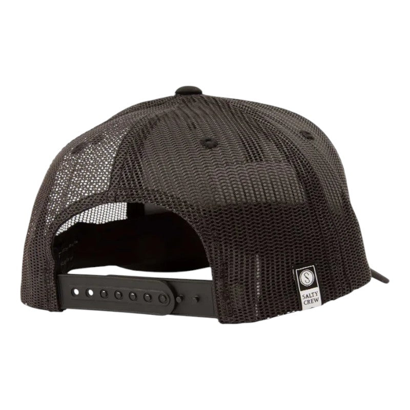 Salty Crew Pinnacle Retro Trucker - Black