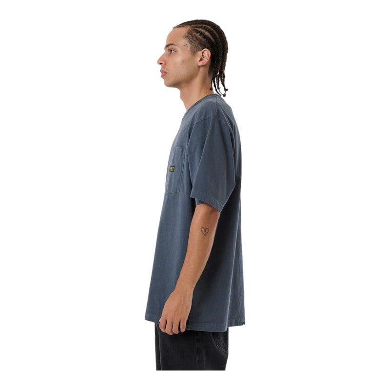 Thrills Union Oversize Pocket Tee - Light Petrol