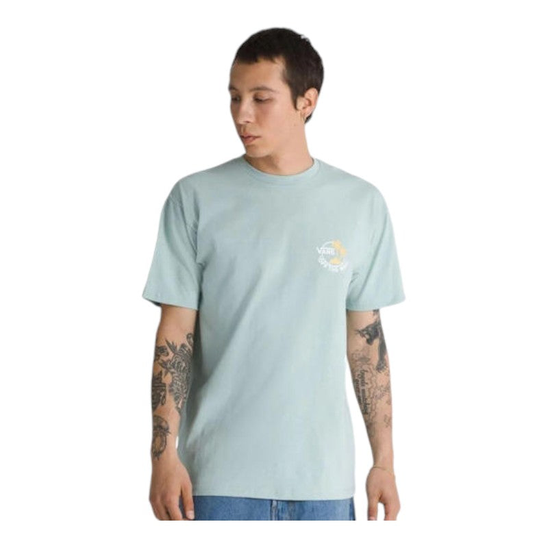 Vans Mini Dual Palms II Tee - Grey Mist/Yarrow