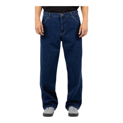 Dickies Relaxed Straight Fit 5 Pocket Denim Jean - Rinsed Indigo