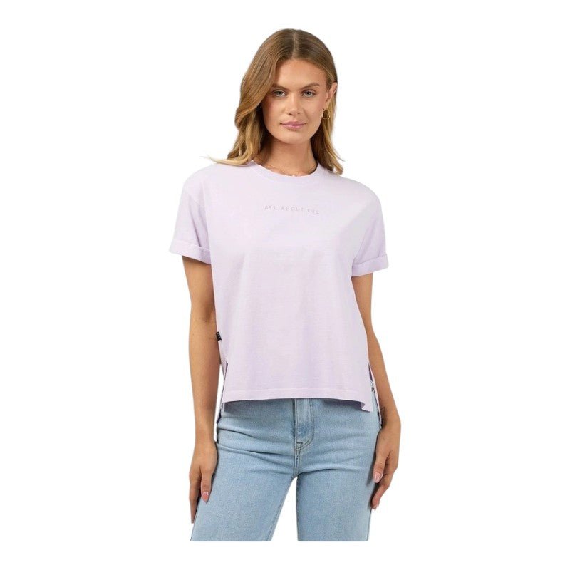 All About Eve Washed Tee - Lilac