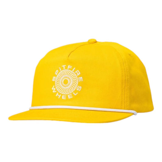 Spitfire Classic 87 Swirl Snapback - Gold/White