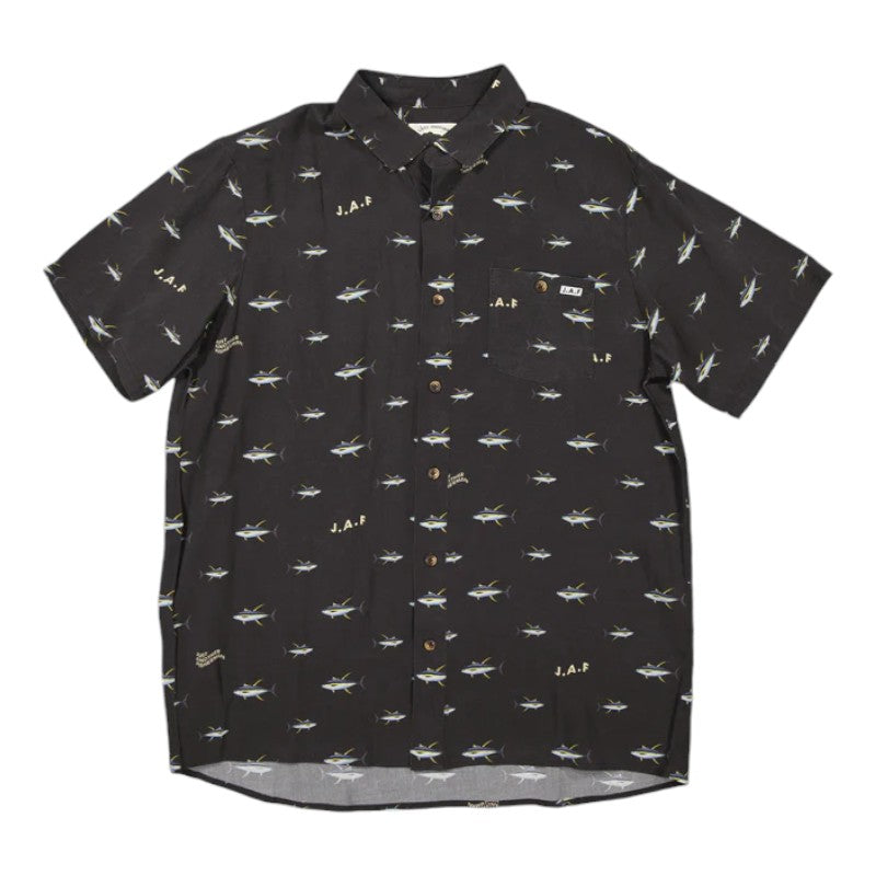 J.A.F Sickle Shirt - Aged Black