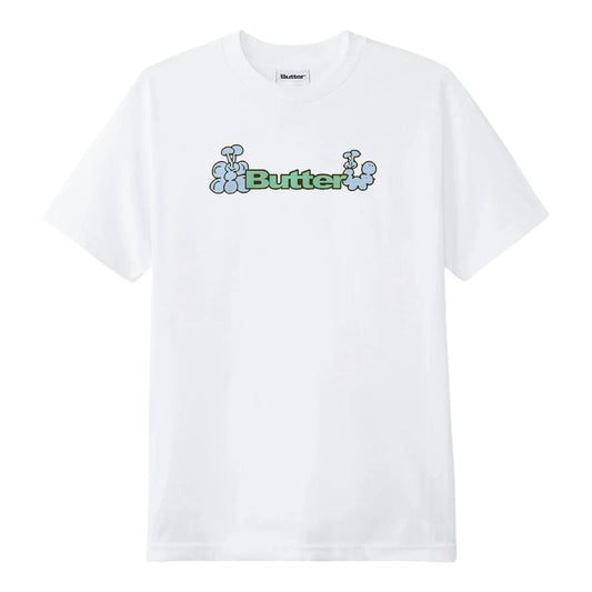 Butter Goods Bugs Logo Tee - White