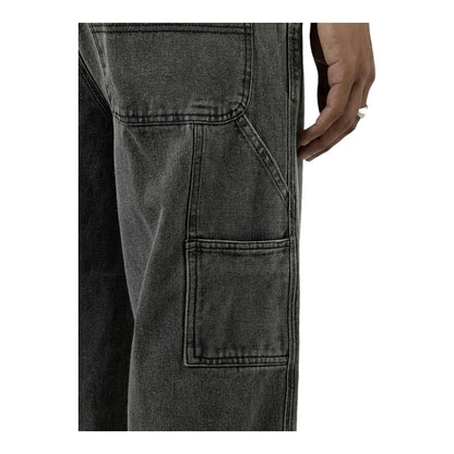 Dickies 1939 Aged Denim Carpenter Jean - Stone Washed Charcoal