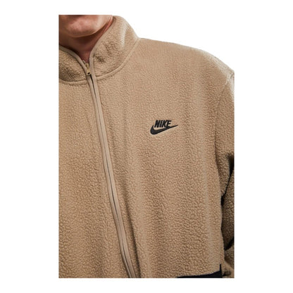 Nike Sherpa Winter Jacket - Khaki/Black