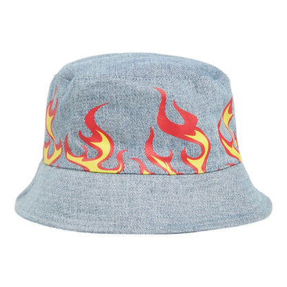 Von Dutch Reversible Bucket Hat - Denim