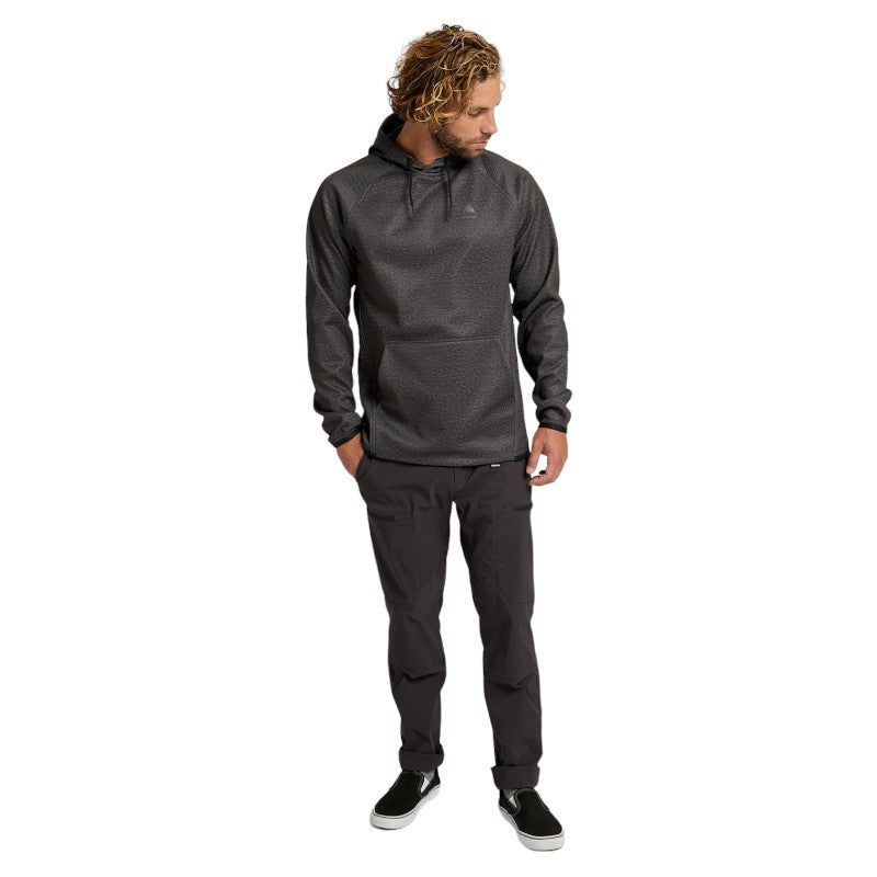 BURTON Crown Weatherproof Pullover Hood - True Black Heather