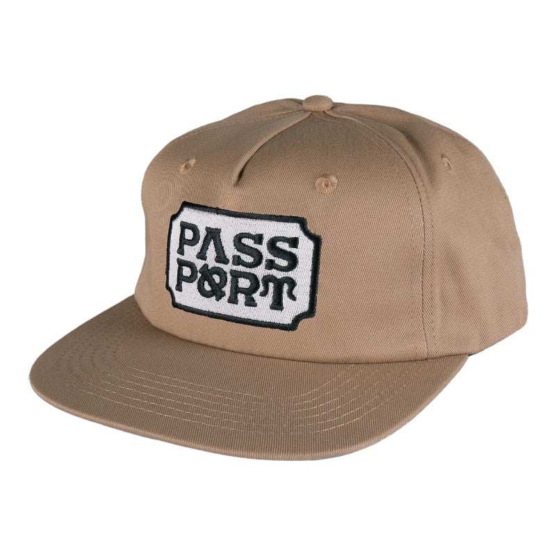 Passport Yearbook Logo Workers Cap - Sand