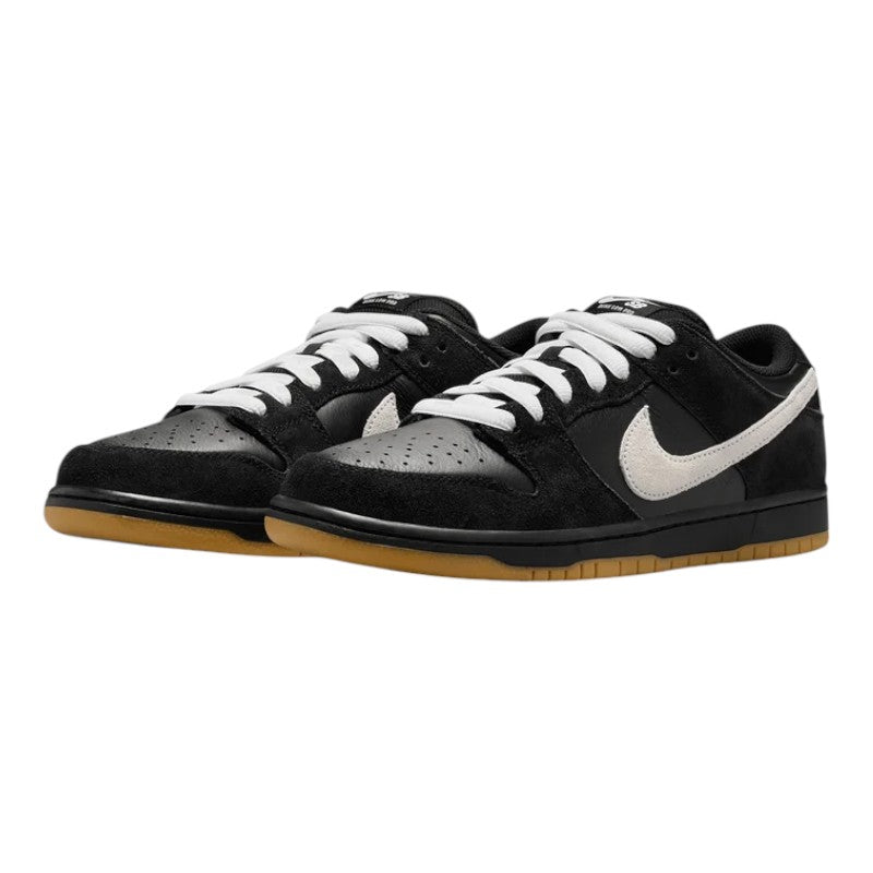 Nike SB Dunk Low Pro - Black/White/Black Gum/Light Brown