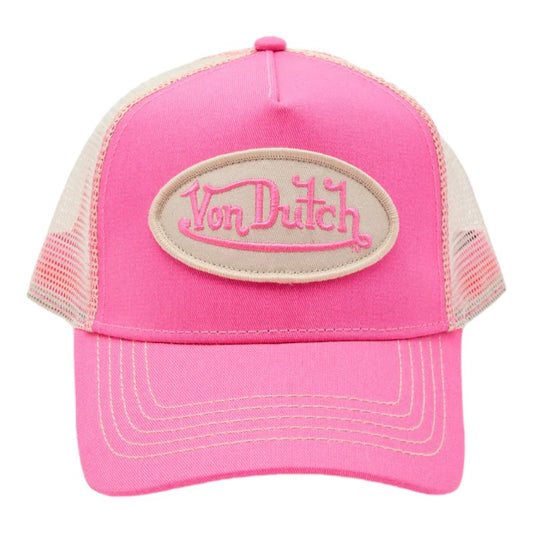 Von Dutch Trucker Cap - Pink/Cream