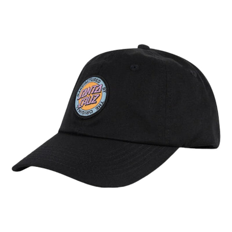 Santa Cruz MFG Dot Retro Womens Cap - Black