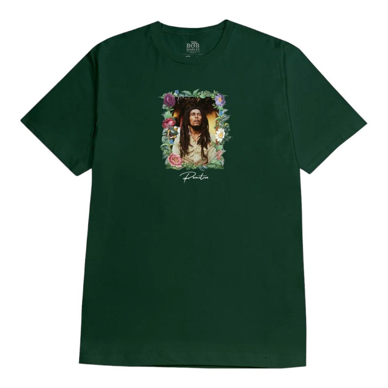 PRIMITIVE X BOB MARLEY EVERLASTING TEE – FOREST GREEN