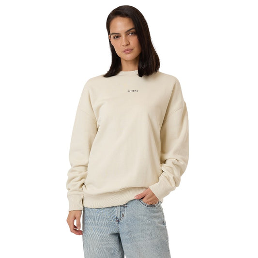 Thrills Minimal Slouch Crew - Heritage White