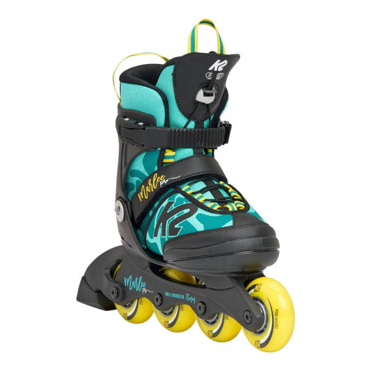 K2 Marlee Pro Inline Skates - Green/Yellow