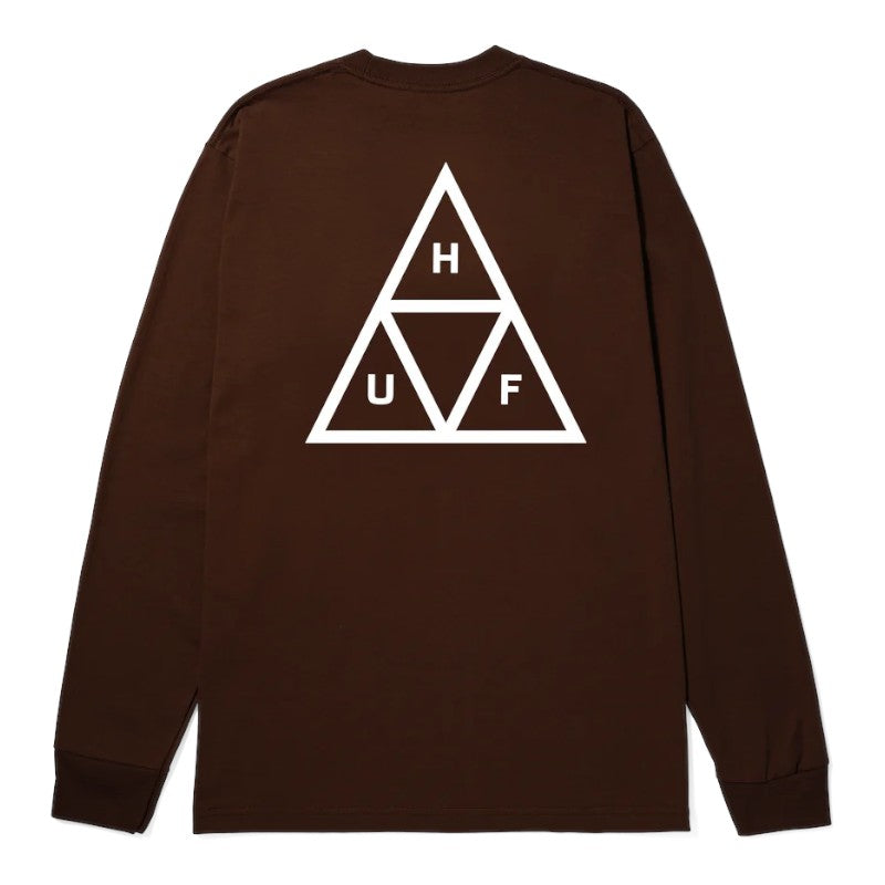 HUF Set TT Longsleeve - Espresso