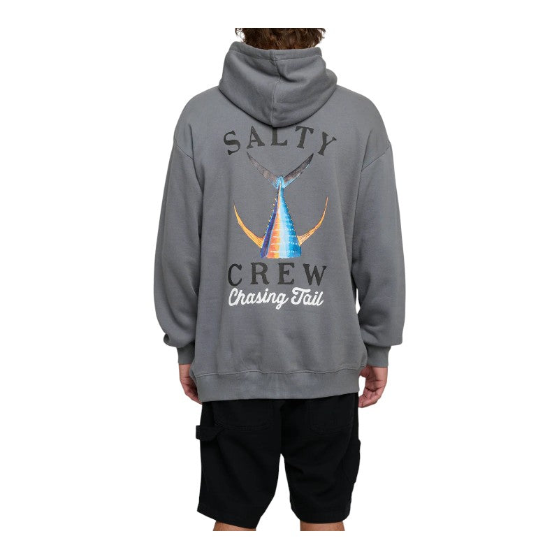 Salty Crew Tailed MW Fleece Hood - Charcoal