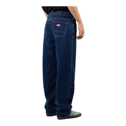 Dickies Relaxed Straight Fit 5 Pocket Denim Jean - Rinsed Indigo