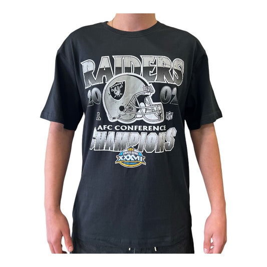 Mitchell & Ness NFL Raiders Tee - Black