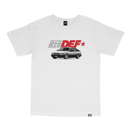 DEF Initial Dohc Tee - Premium White