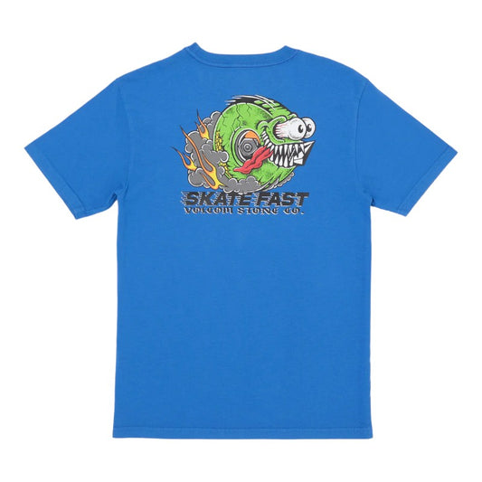 Volcom Skate Fast Tee - Blue