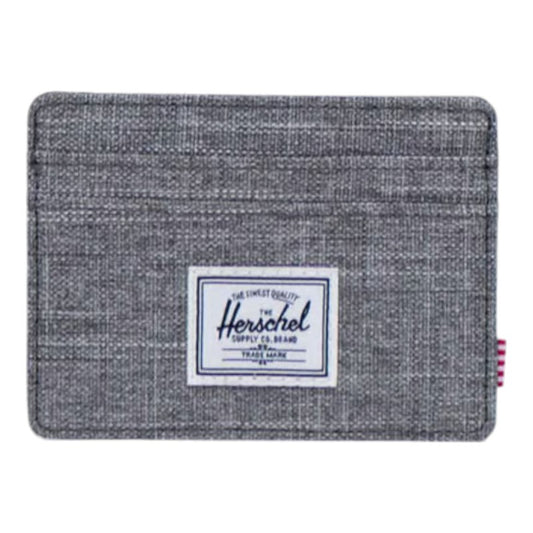 Herschel Charlie Cardholder - Raven Crosshatch