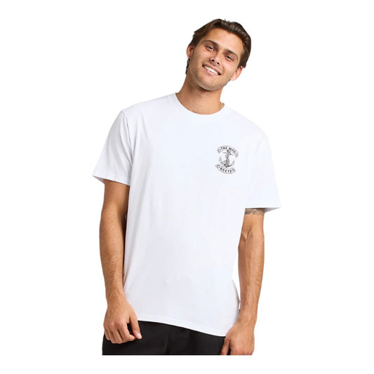 Mad Hueys Anchor Bones Tee - White