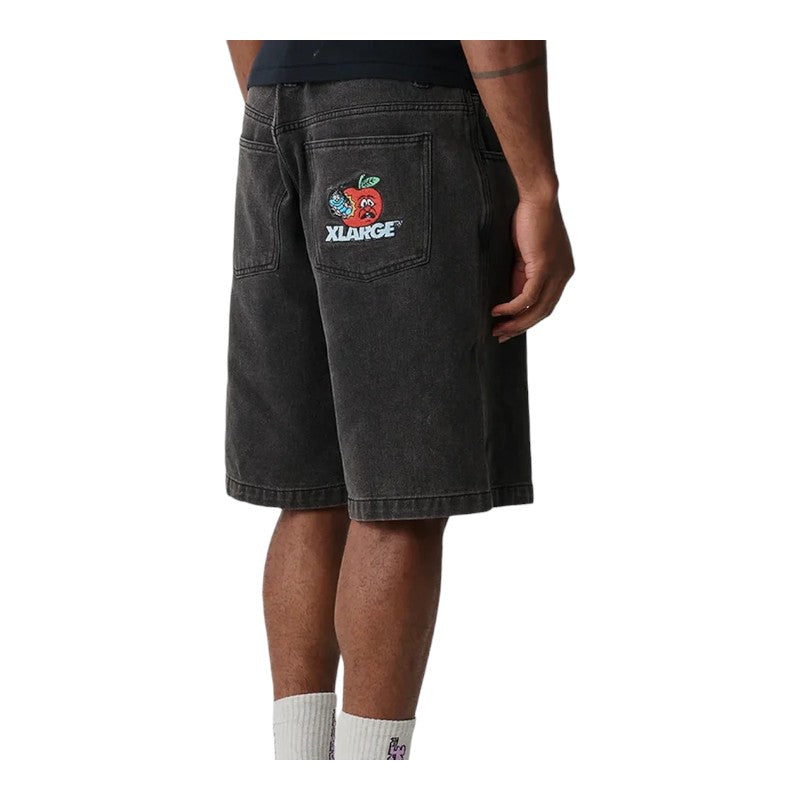 XLarge Bull Denim 91 EMB Short – Pepper