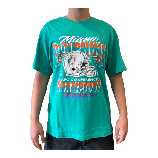 Mitchell & Ness NFL Miami Dolphins Tee - Teal