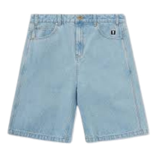 Butter Goods Lock Denim Shorts - Light Indigo