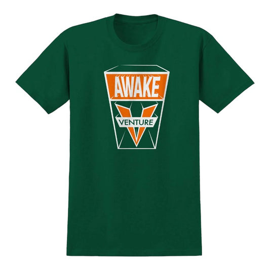 Venture Awake 3D Tee - Forrest Green