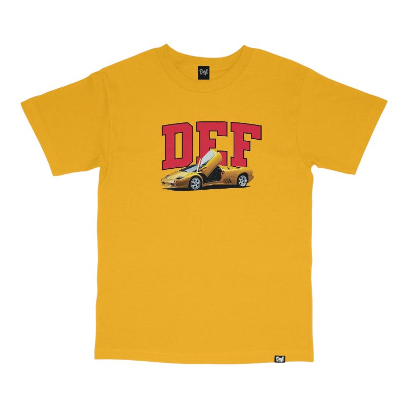 Def Lambo Tee - Yellow