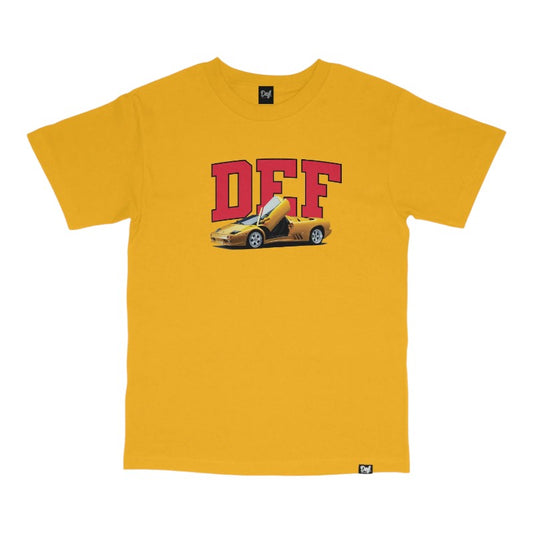 Def Lambo Tee - Yellow