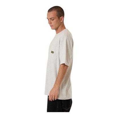 Thrills Union Oversize Pocket Tee - White Marle